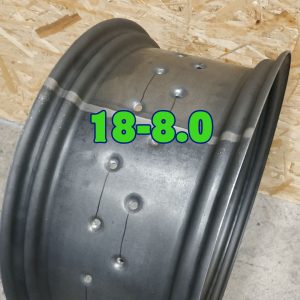 Motorcycle Rim 18-8.0 | Unpainted | 40 Holes | For Harley-Davidson