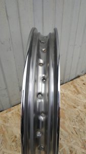 Motorcycle Rim 16-2.15 - 40 Holes Stainless Steel Polished