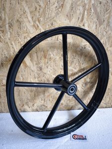 Invader Wheel 21-2.15 with brake flange Black Gloss