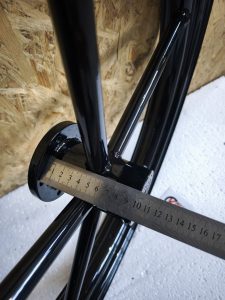 Invader Wheel 21-2.15 with brake flange Black Gloss