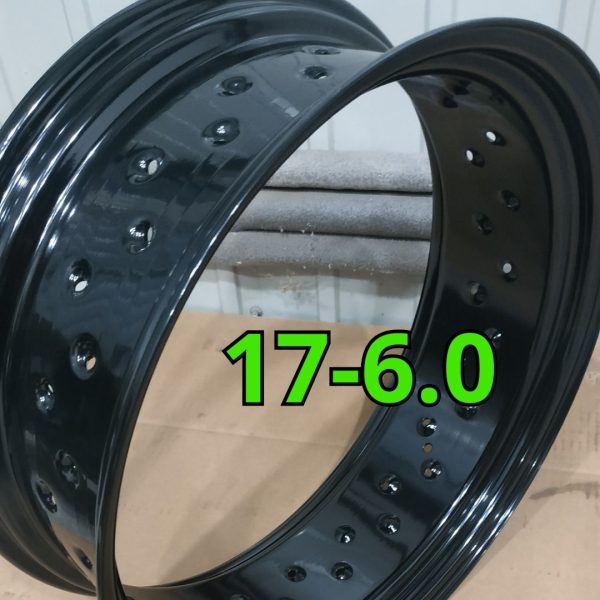 Rim for Harley-Davidson 17×6.0-40 Holes, Black gloss