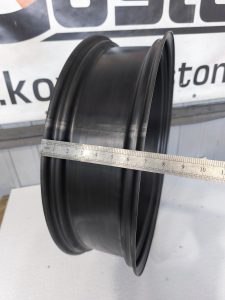 23×6.0 Invader rim without spoke holes – wide motorcycle rim