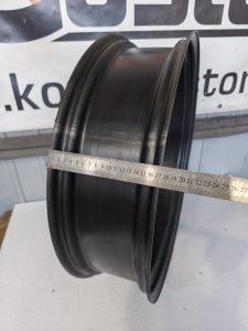 Invader wheel rim 23 inch × 6 inch no holes – side angle