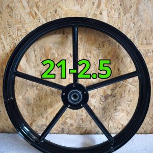 Invader Wheel 21-2.5 with brake flange Black Gloss