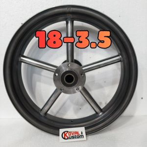 Invader Wheel 18x3.5 steel rim for Harley-Davidson chopper bobber