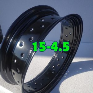 15x4.5 extreme wide steel rim 40 holes for custom motorcycle