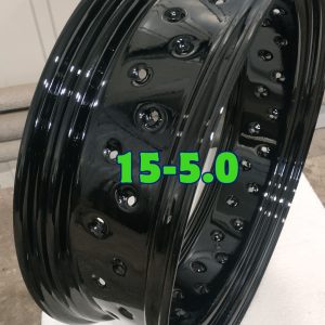 15x5.0 extreme wide steel rim 40 holes for custom motorcycle