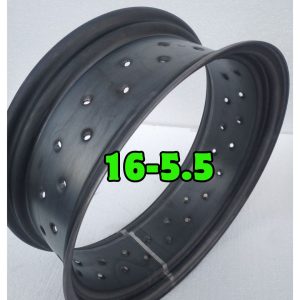 16x5.5 raw steel rim blank with 40 holes for custom motorcycles