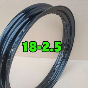 18x2.5 steel rim 40 holes for custom motorcycle wheel