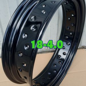 18x4.0 extreme wide steel rim 40 holes for custom motorcycle wheel