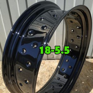 18x5.5 extreme wide steel rim 40 holes for custom motorcycle wheel