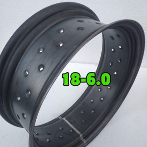18x6.0 ultimate wide steel rim for fat tire motorcycle builds