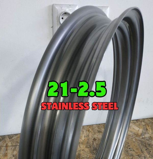 21x2.5 Stainless Steel Rim Blank - Custom Build | KOVALCUSTOM