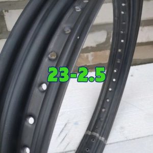 23x2.5 steel motorcycle rim 40 holes custom painted and raw
