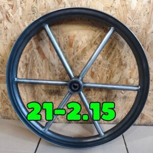 Invader custom steel wheel 21x2.15 chopper front rim