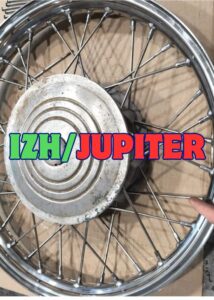 Izh motorcycle stainless rim 19x2.15 mirror polished 36 holes
