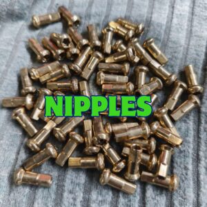 Premium brass nipples for motorcycle custom wheels