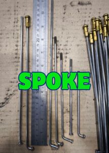 Custom stainless steel spokes AISI 304 for Harley Davidson wheels