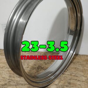 Premium 23x3.5 stainless rim custom motorcycle spoke wheel hoop