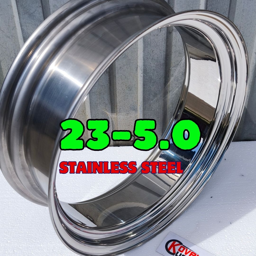Premium 23x5.0 stainless rim custom motorcycle spoke wheel hoop
