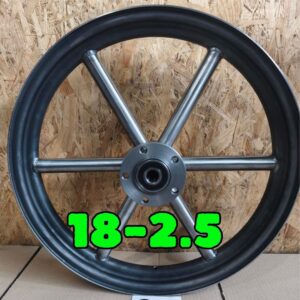 Premium 18x2.5 invader mag wheel 6 spoke custom motorcycle rim