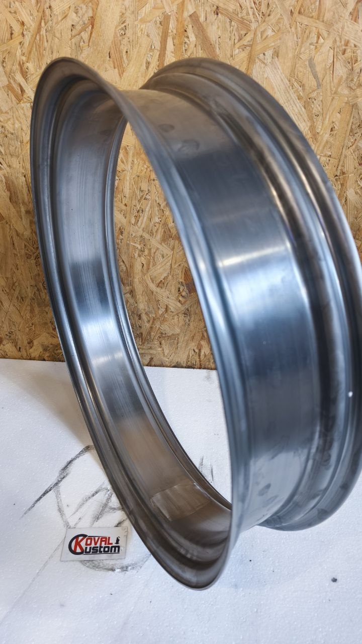 15x5.0 stainless steel custom rim blank for motorcycles
