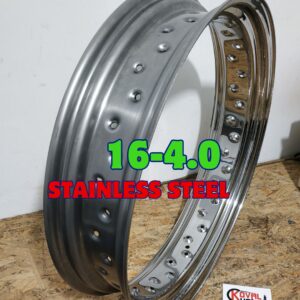 16x4.0 stainless steel rim 40 hole for custom harley