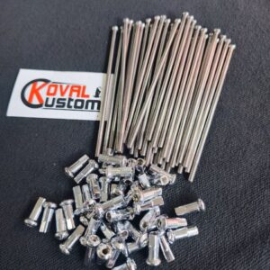 IZH Jupiter stainless steel spokes set with nipples for classic motorcycle