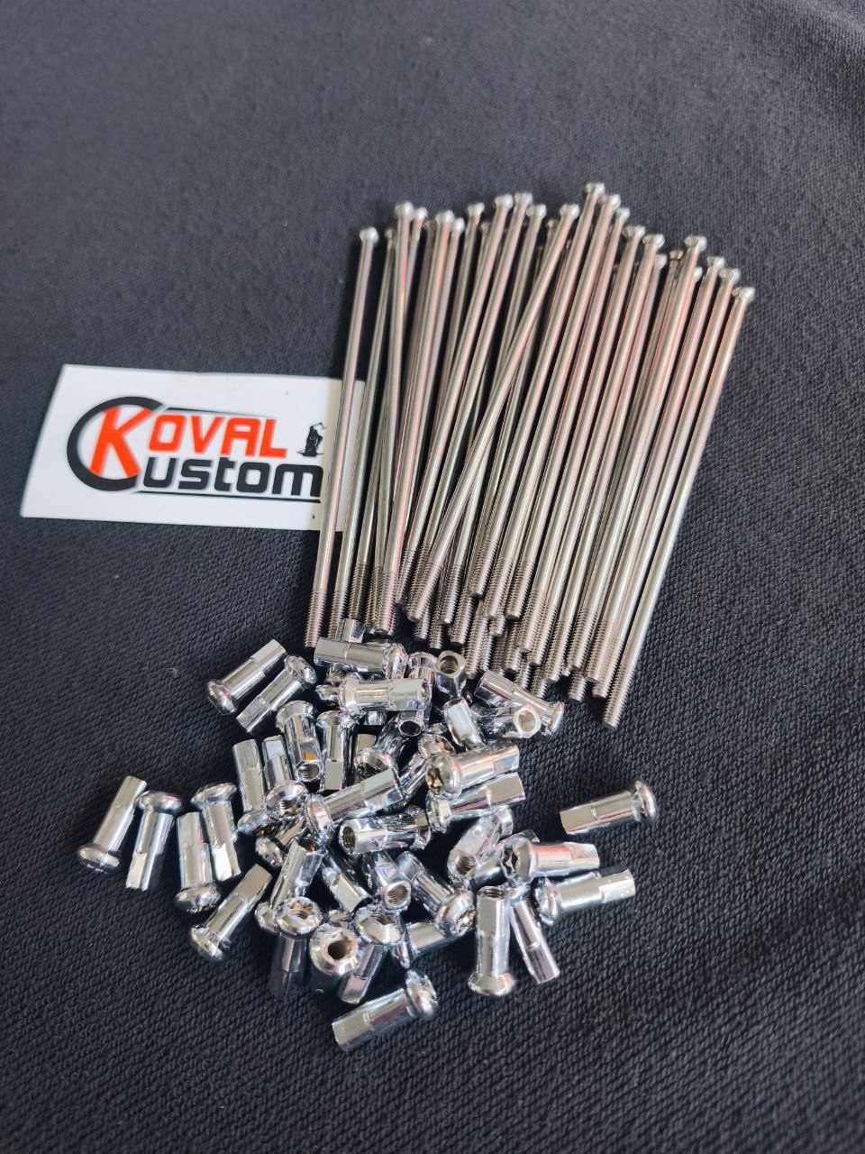 IZH Jupiter stainless steel spokes set with nipples for classic motorcycle