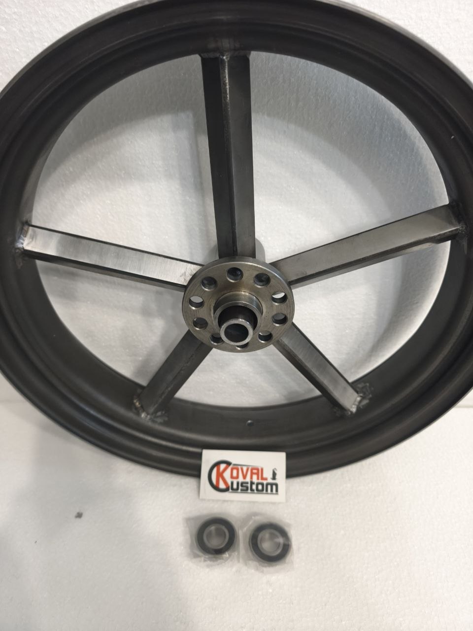 16x3.5 wide steel rim profile for bobber rear wheel